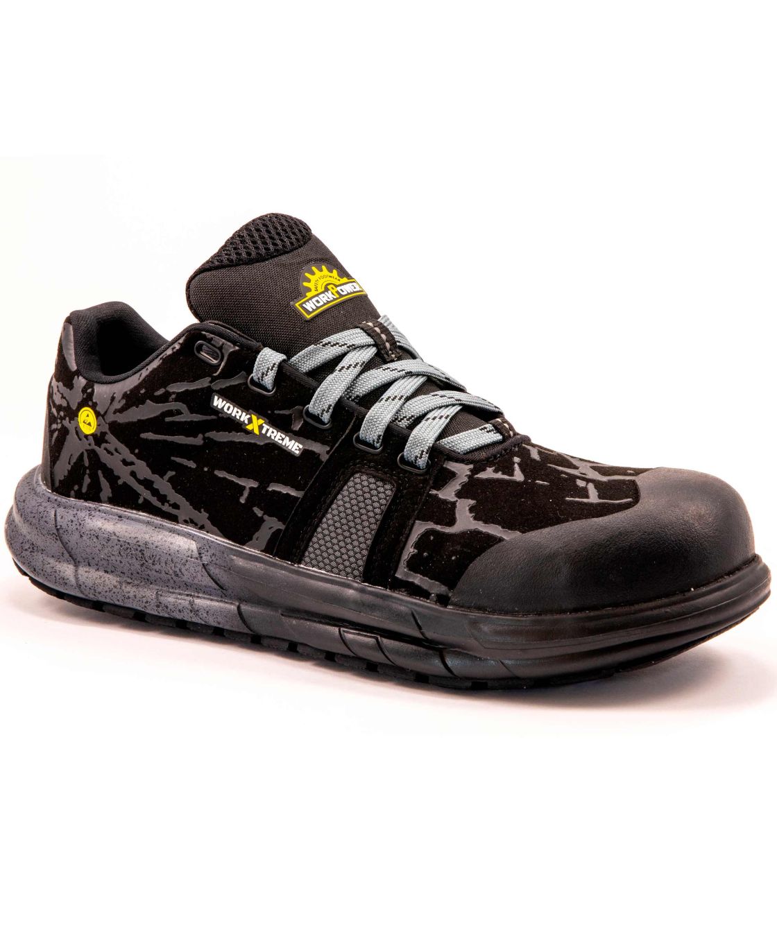 Sicherheitshalbschuh S1P Pius, schwarz schwarz