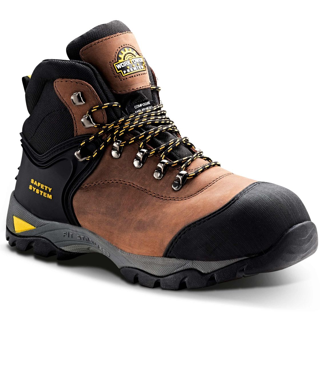 Sicherheitsstiefel S3 Tiger, braun braun