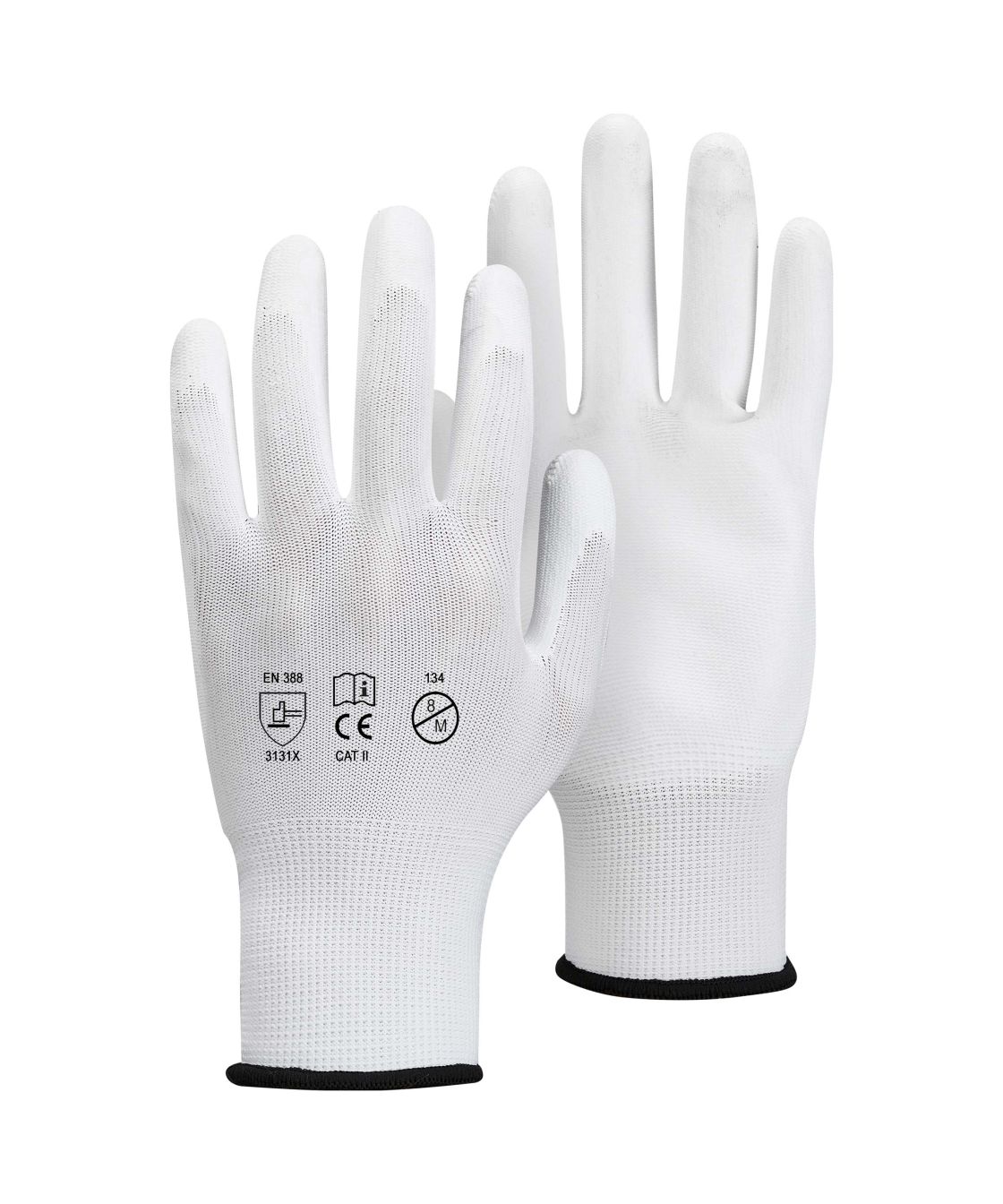 Arbeitshandschuh White Star, weiß weiß