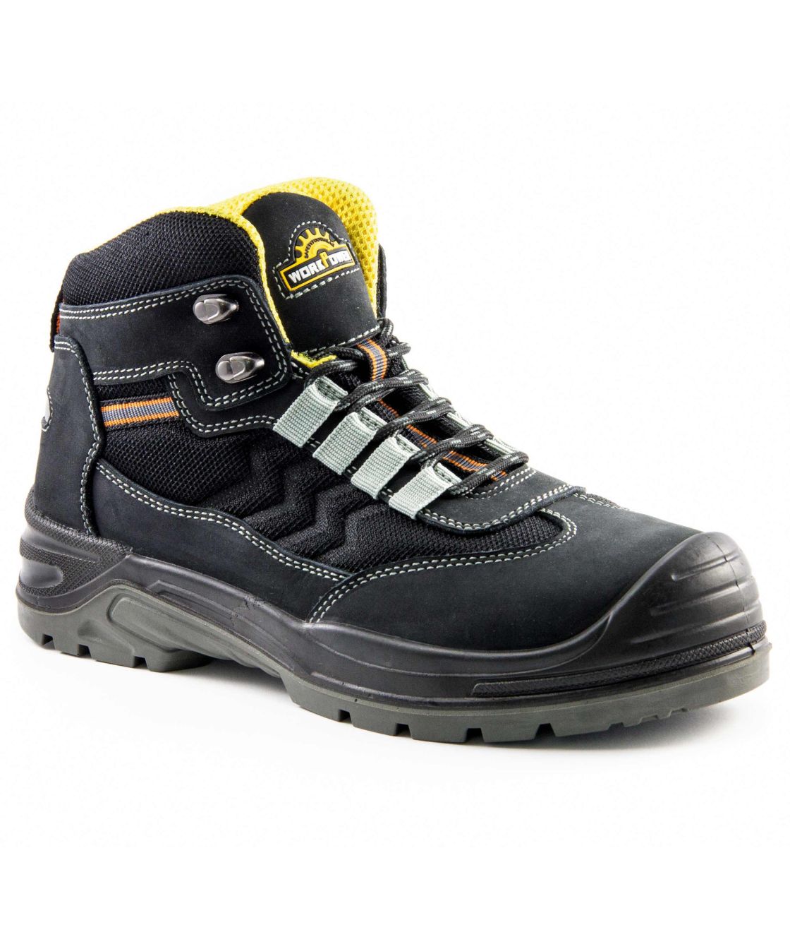 Sicherheitsstiefel S1P Hudson, schwarz/grau schwarz/grau