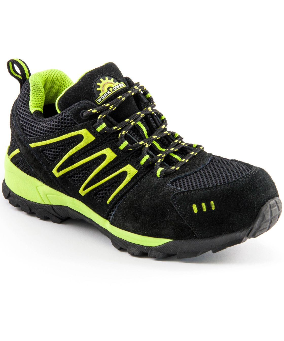 Damen Sicherheitshalbschuh S1P Sandy, schwarz/neongrün schwarz/neongrün