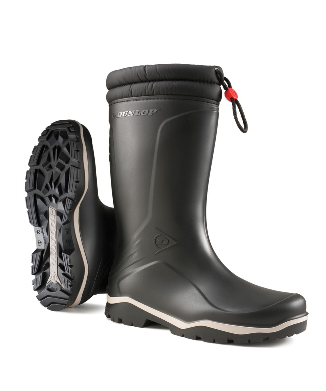 Dunlop Winterstiefel Blizzard, schwarz schwarz
