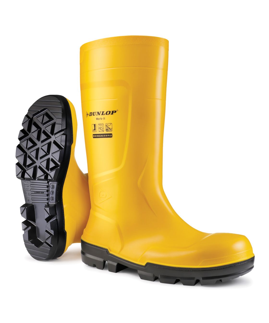 Dunlop Sicherheitsstiefel S5 Work-it Full Safety, gelb gelb/schwarz