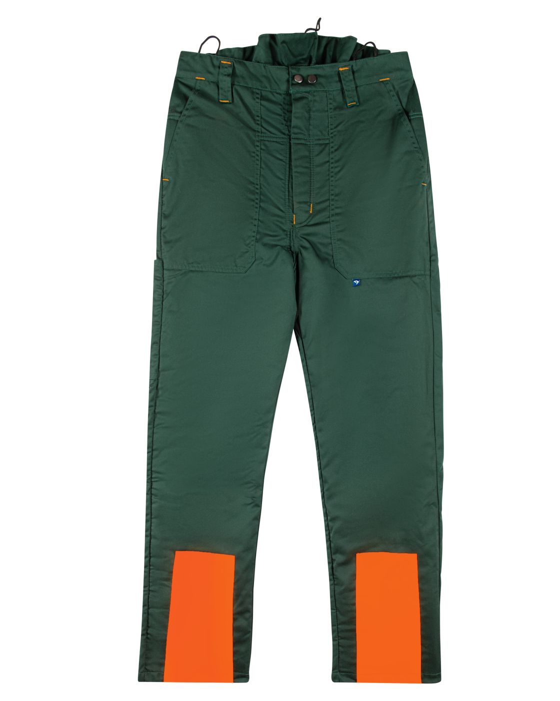 Woodcreek Schnittschutz-Bundhose Basic, grün/orange grün/orange