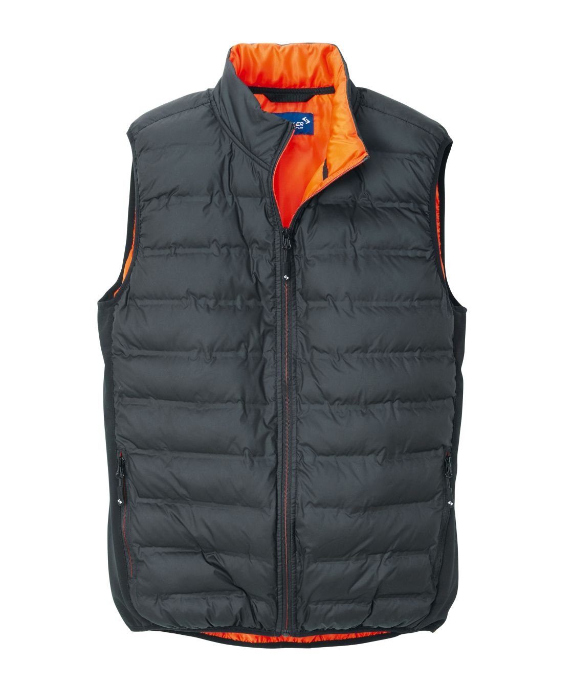 Thermoweste Schönkirchen, schwarz/orange schwarz/orange