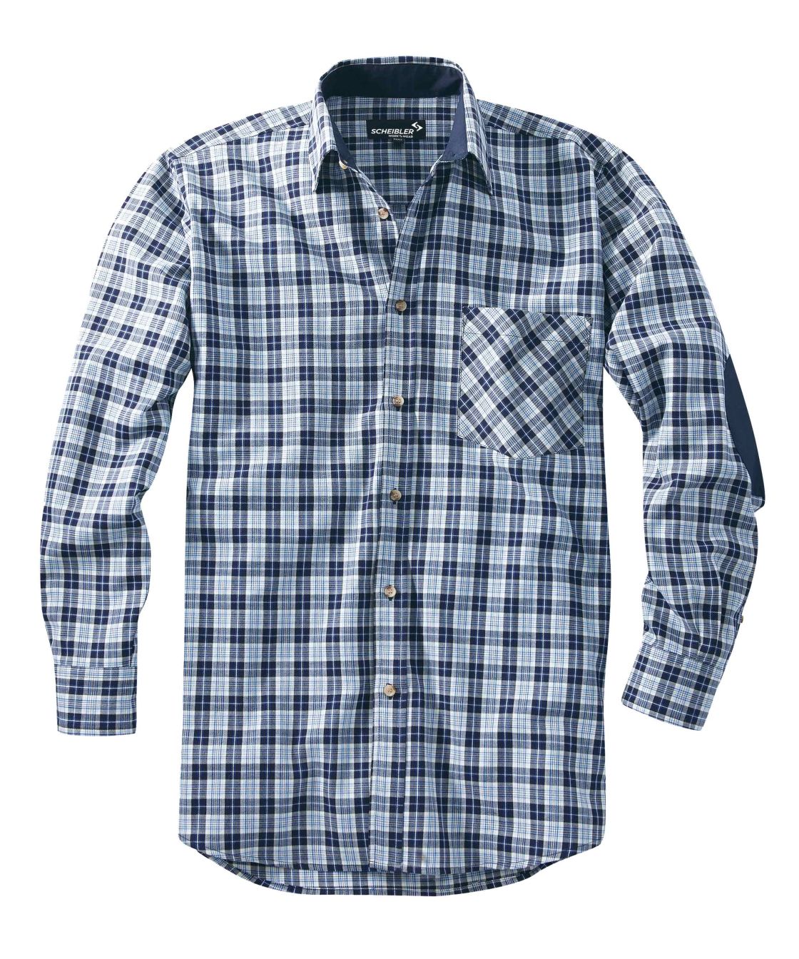 Worker Hemd, blau/weiß-kariert blau/weiß-kariert
