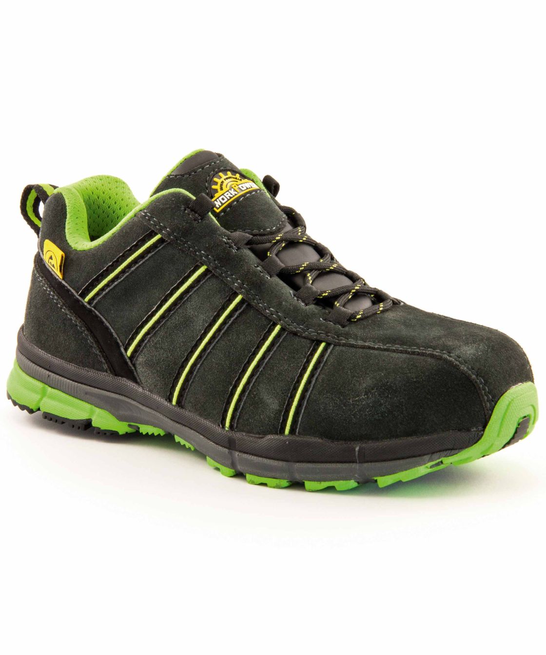 Damen-Sicherheitshalbschuh S3 Marja, schwarz/neongrün schwarz/neongrün