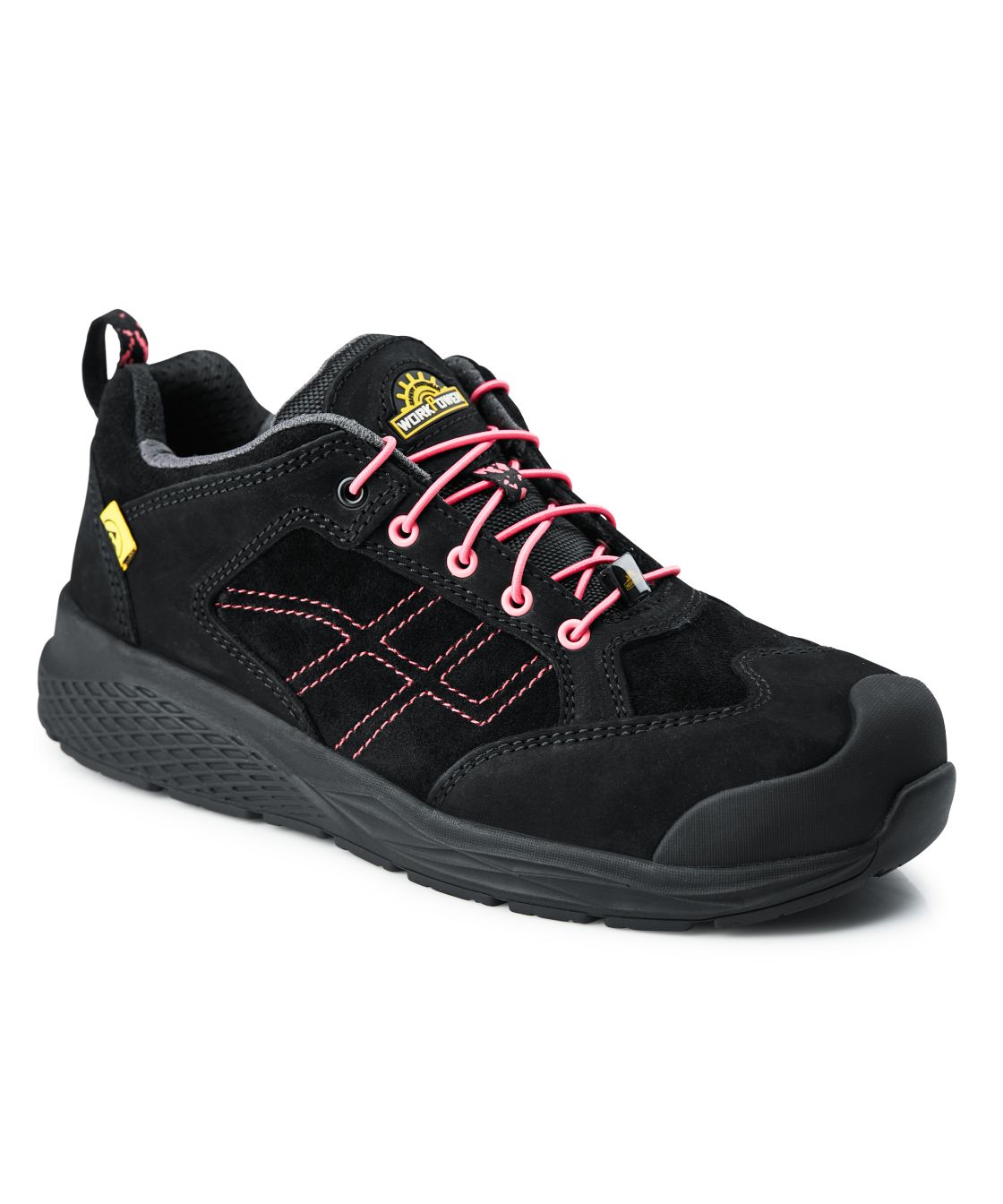 Sicherheitshalbschuh S3 Marina, schwarz/pink schwarz/pink