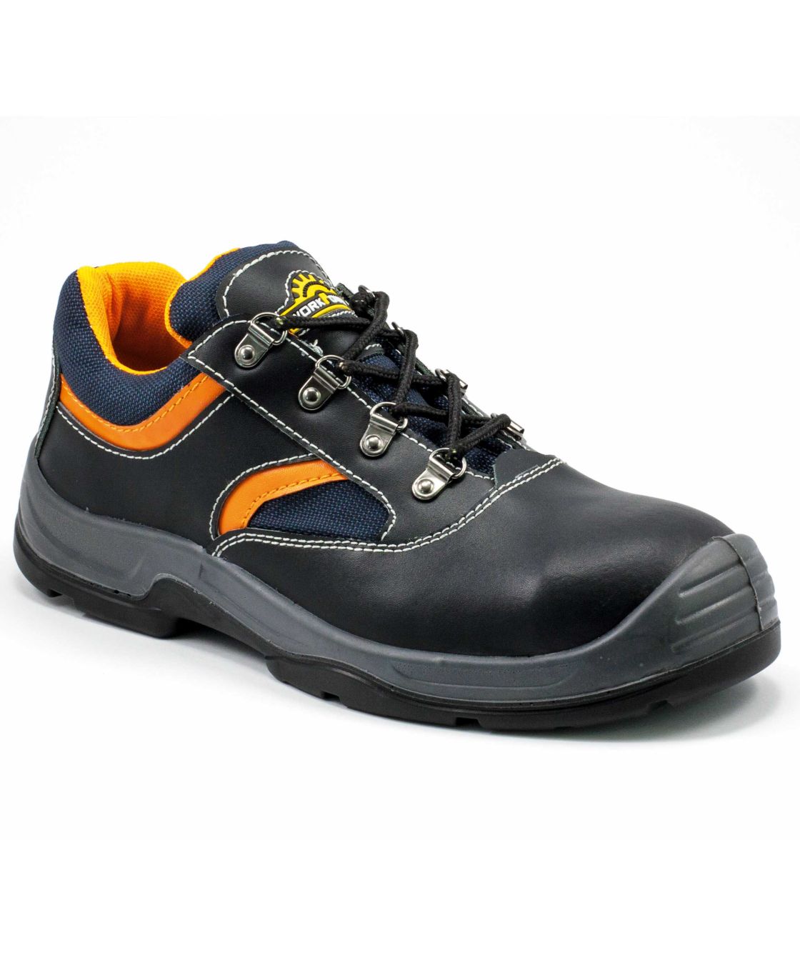 Sicherheitshalbschuh S3 Nabor, schwarz/orange schwarz/orange