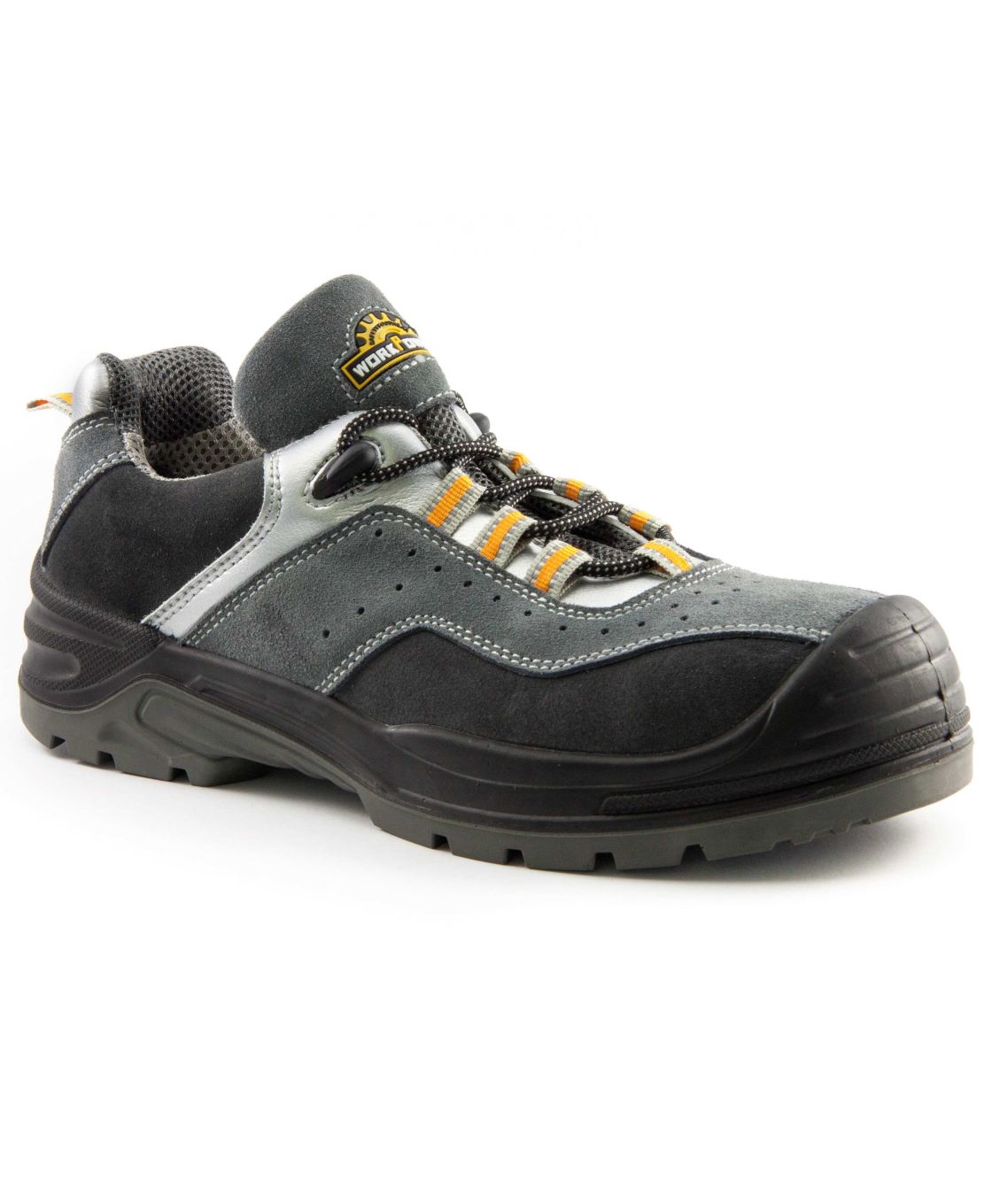 Sicherheitshalbschuh S1P Topeka, schwarz/grau/orange schwarz/grau/orange