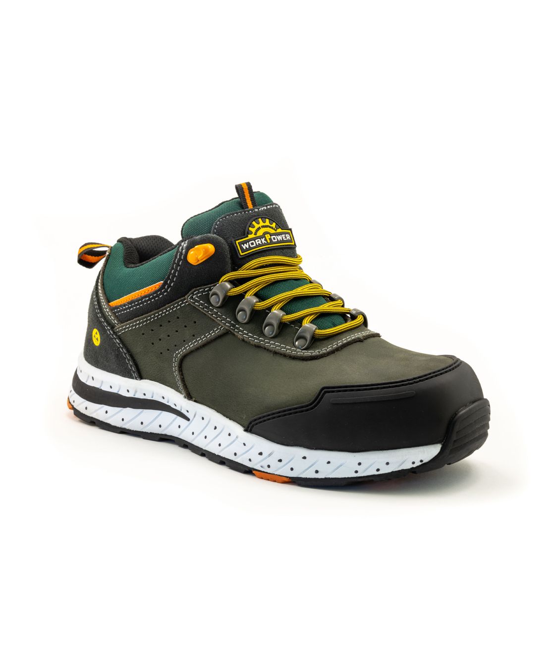 Sicherheitshalbschuh S3 Tann, dunkelgrau/orange dunkelgrau/orange