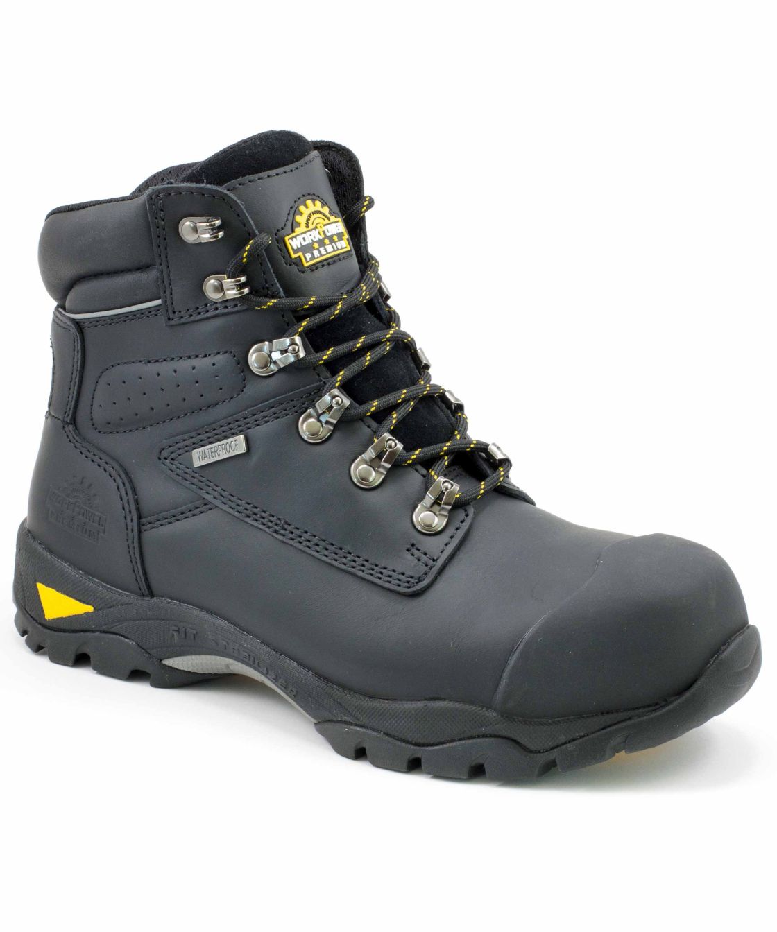 Sicherheitsstiefel S3 Zwaag, schwarz schwarz