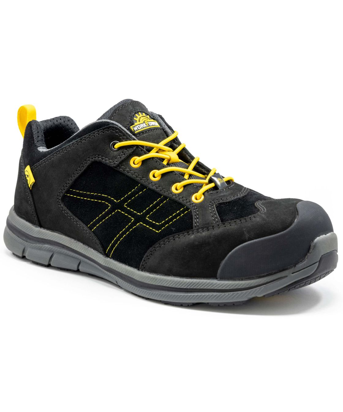 Sicherheitshalbschuh S3 Jagon, schwarz schwarz