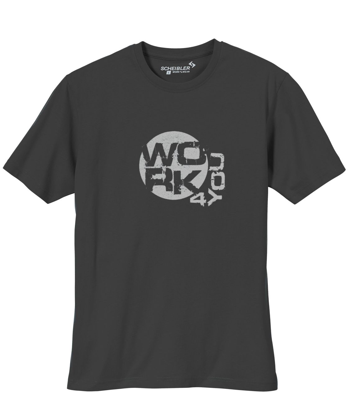 T-Shirt Work 4 You, anthrazit anthrazit
