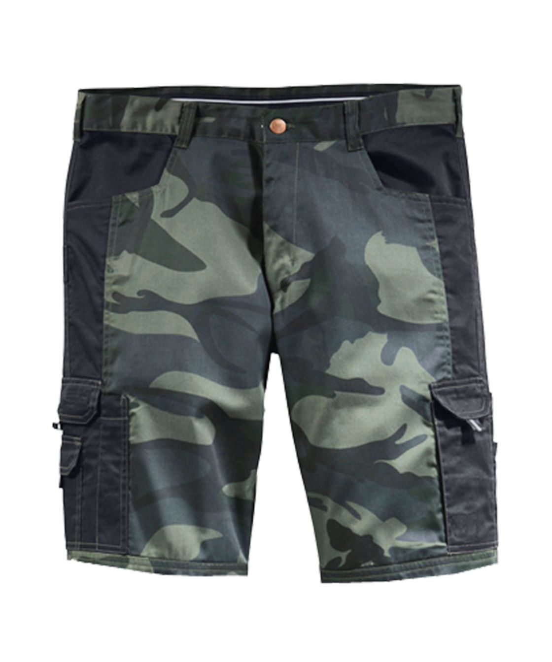 Shorts Camouflage, oliv-camouflage oliv-camouflage