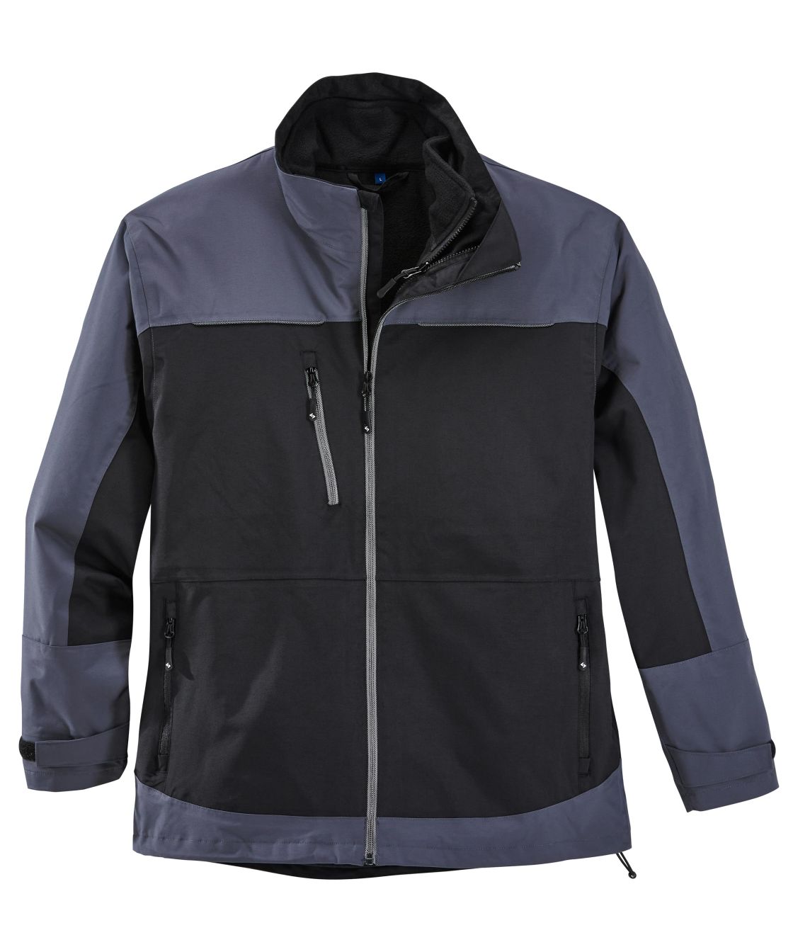 Active 3 in 1 Jacke, schwarz/anthrazit schwarz/anthrazit