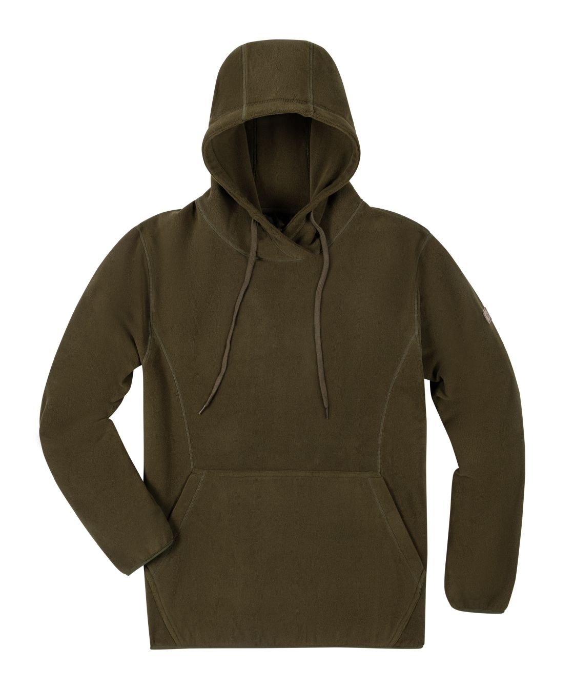 Fleecehoodie Buchhorn, oliv oliv