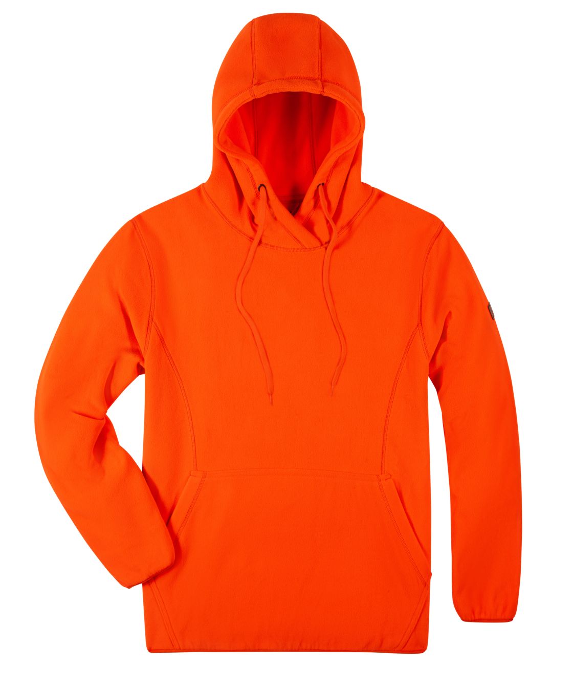 Fleecehoodie Buchhorn, orange orange