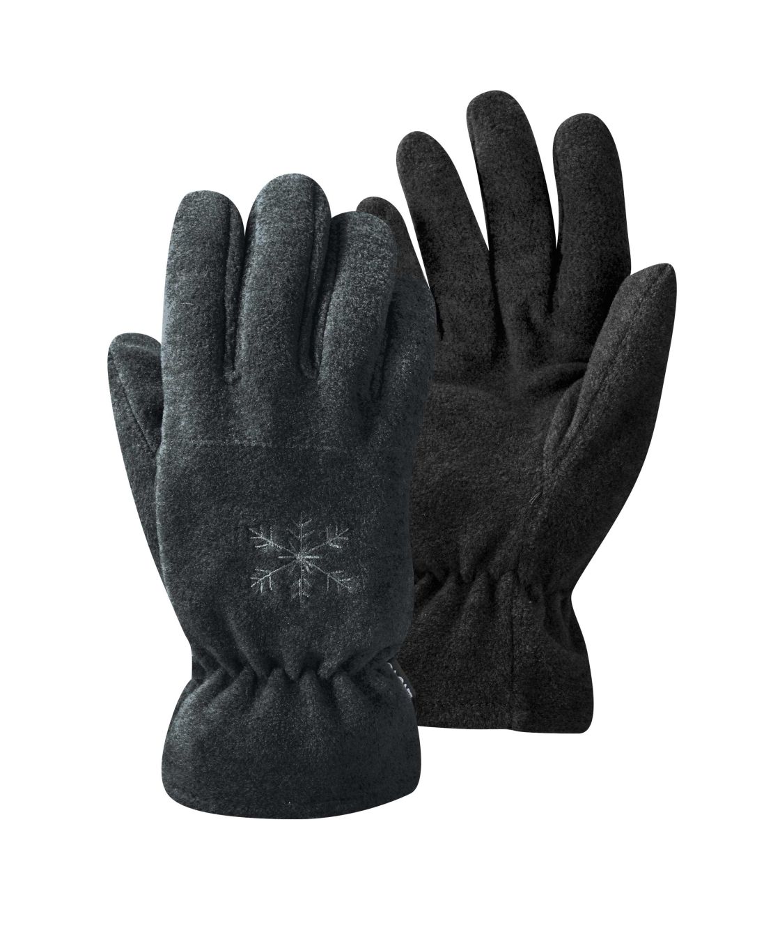 Fleece-Handschuh Basic, schwarz schwarz