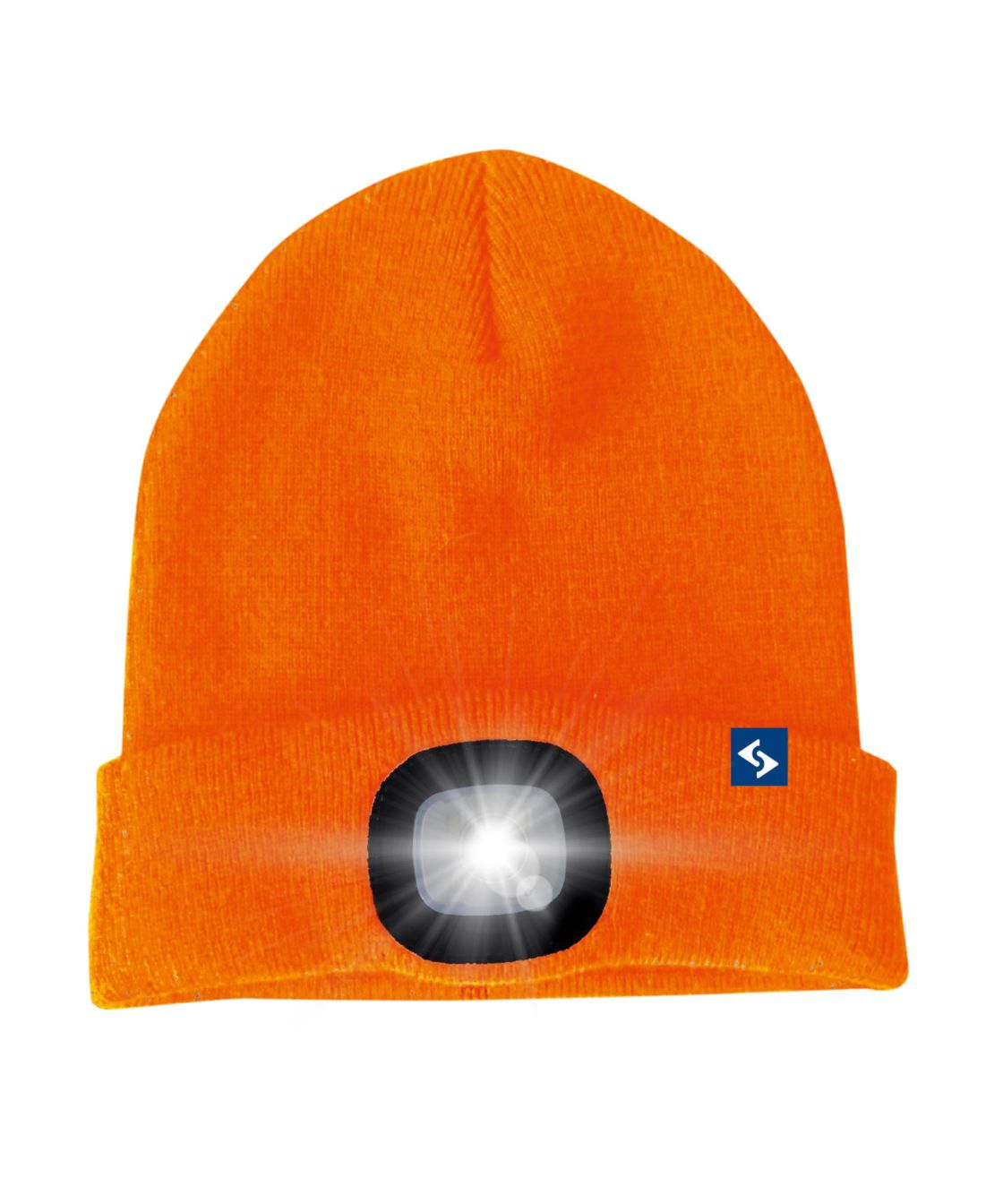 LED Mütze Malix, orange, orange