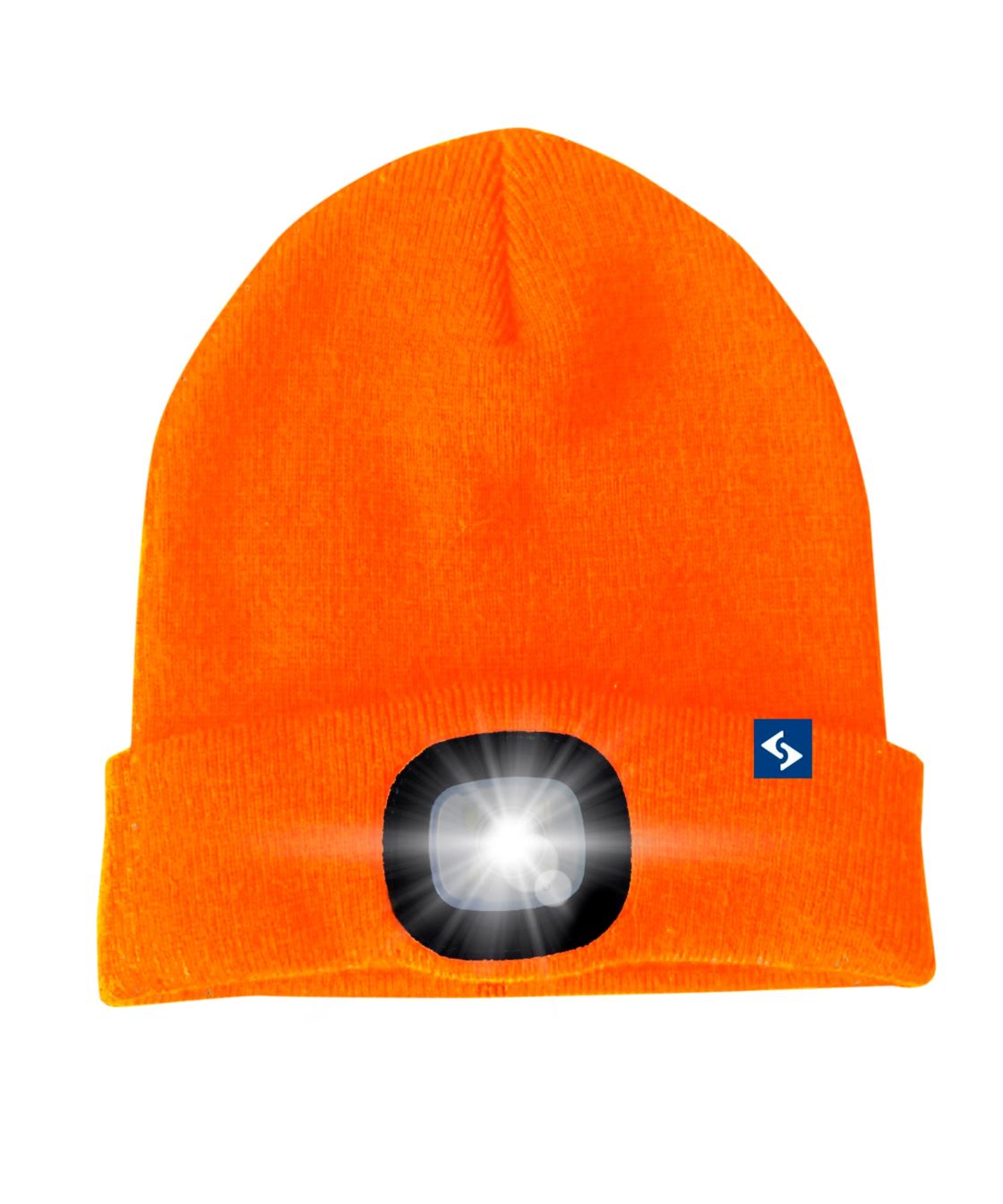 LED Kindermütze Malix, orange, orange