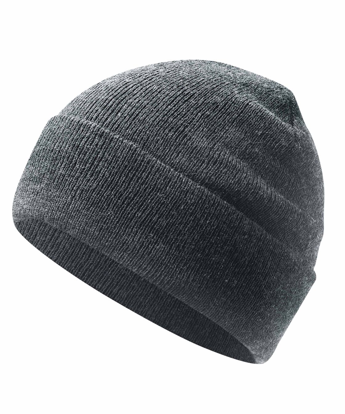 Strickmütze Basic, grau, grau