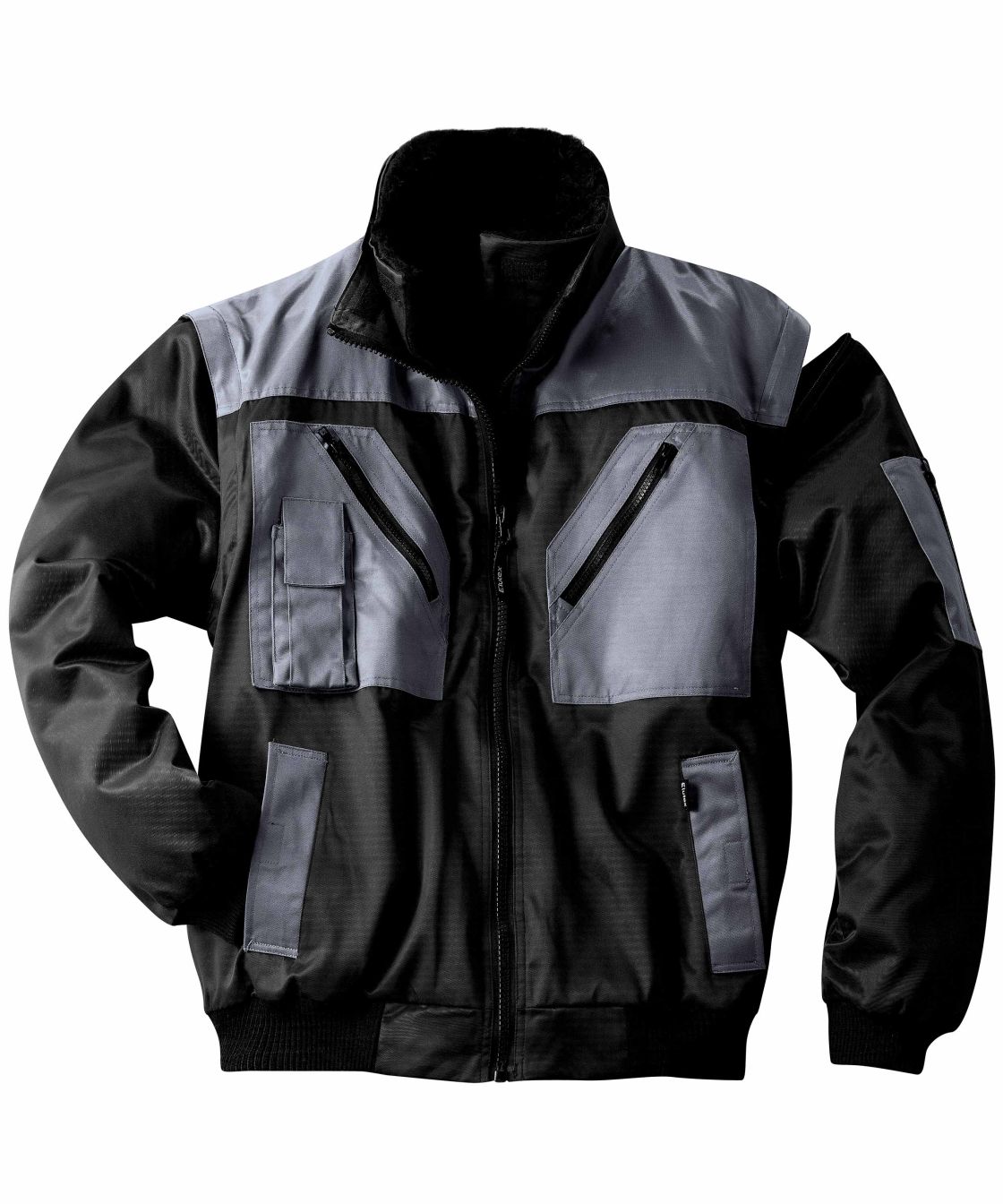 4 in 1-Pilotenblouson Nevada, schwarz/grau schwarz/grau
