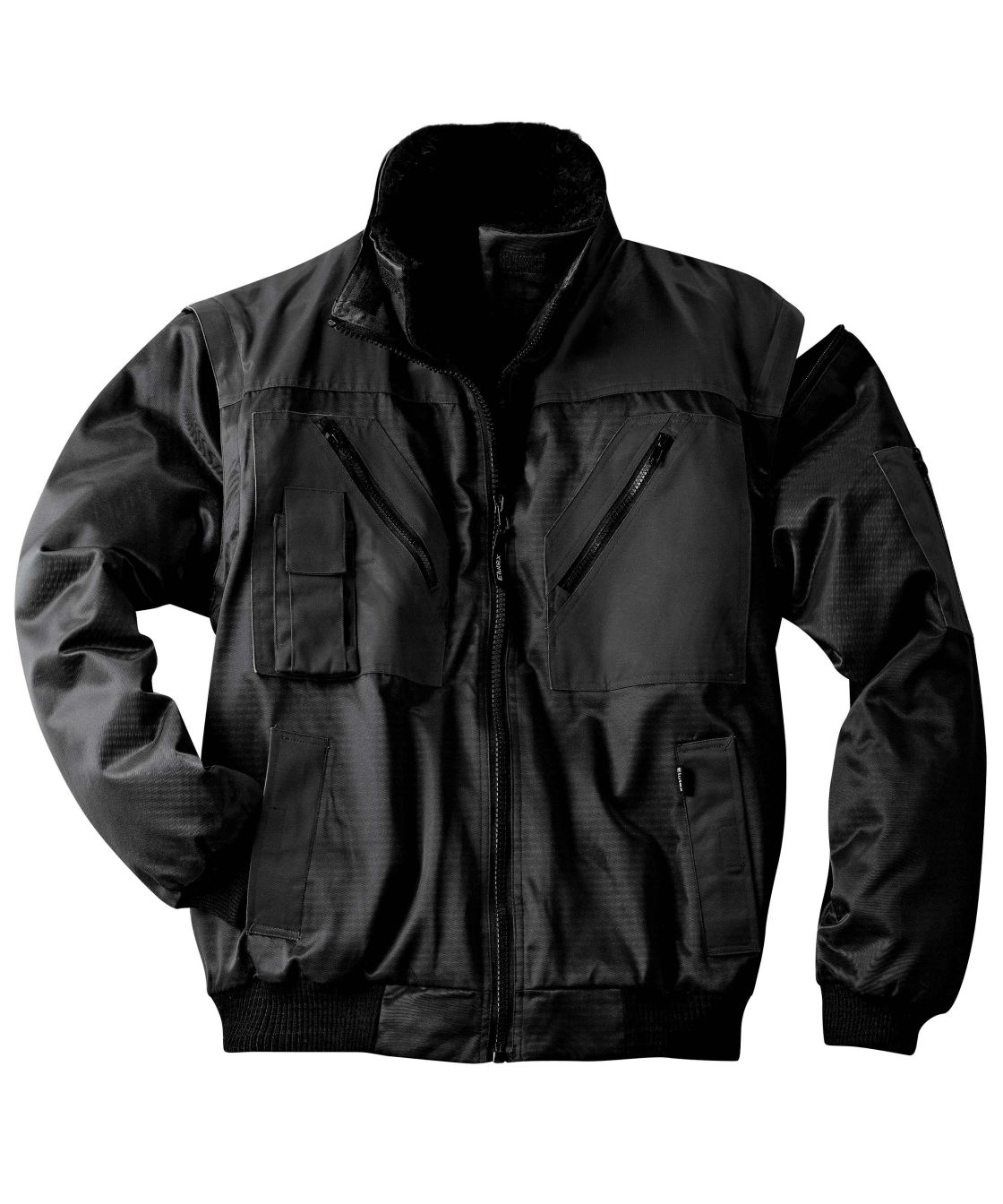 4 in 1-Pilotenblouson Nevada, schwarz schwarz