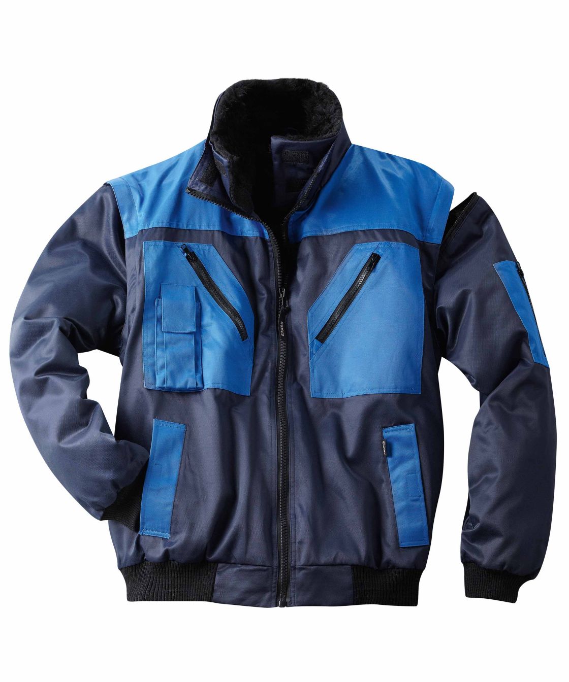 4 in 1-Pilotenblouson Nevada, navy/royalblau navy/royalblau