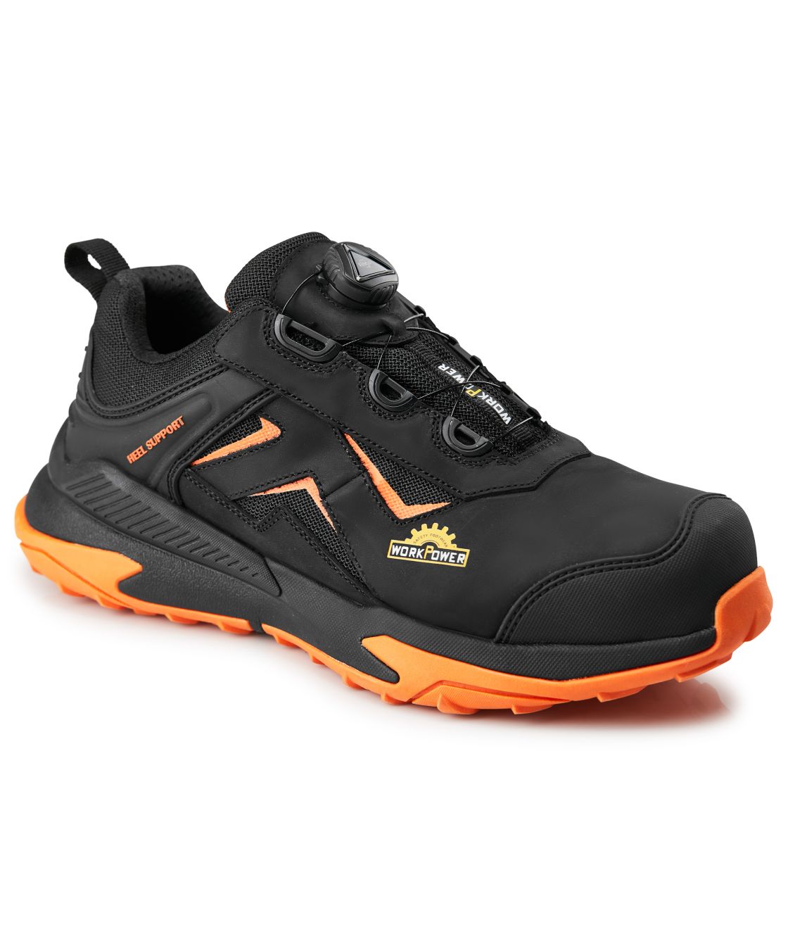 Sicherheitshalbschuh S3 Milan, schwarz/orange schwarz/orange