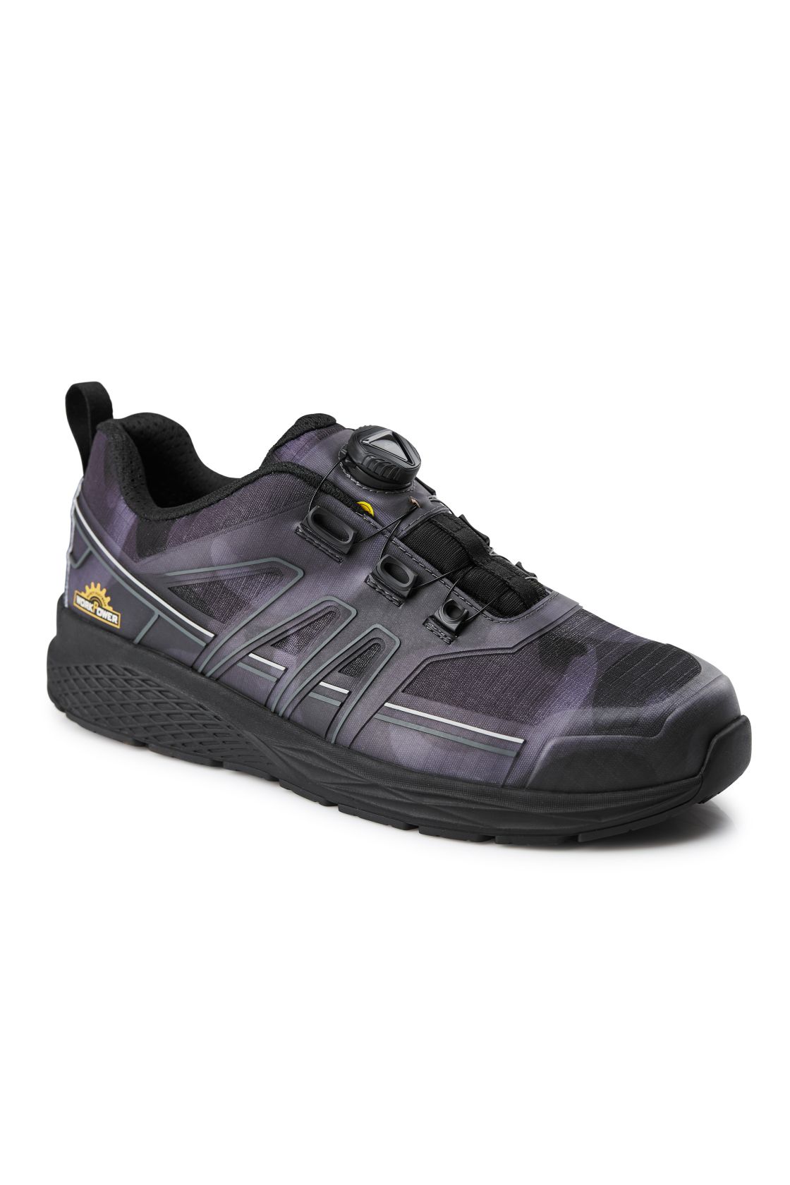 Sicherheitshalbschuh S1P Ares, schwarz/grau schwarz/grau