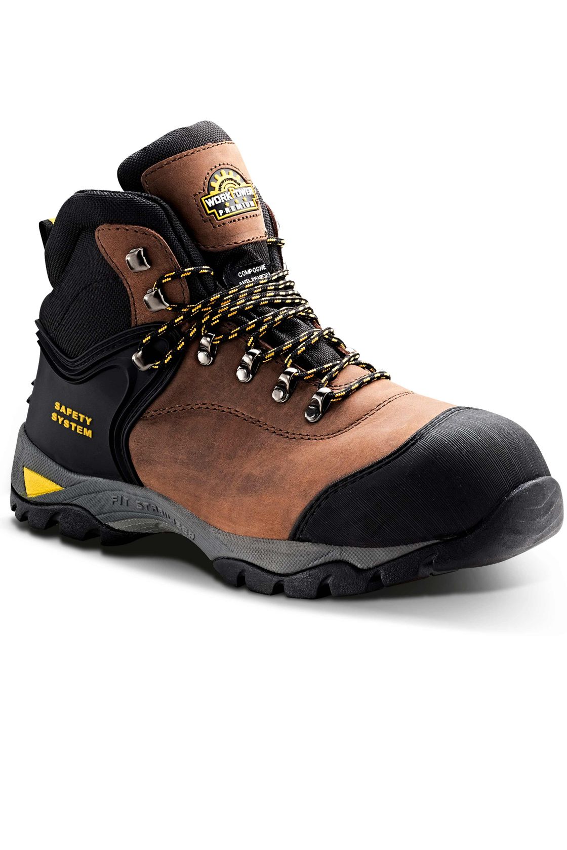 Sicherheitsstiefel S3 Tiger, braun braun