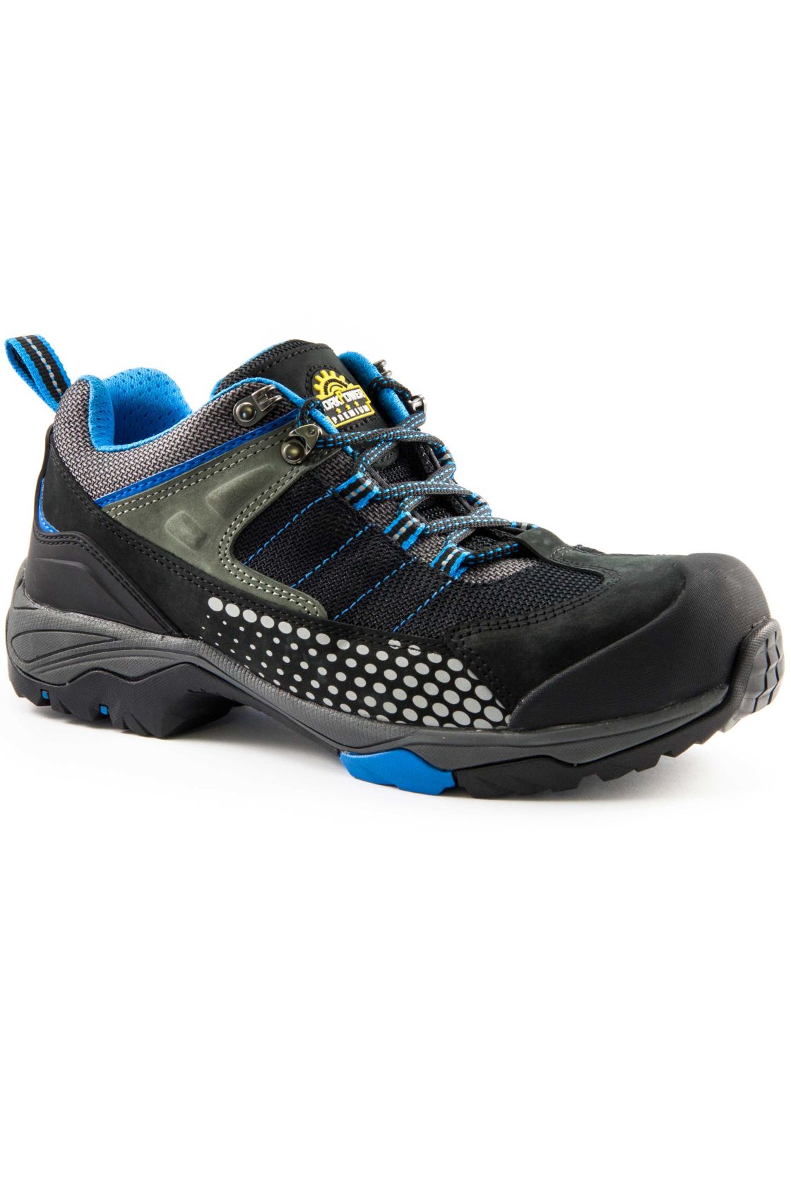 Sicherheitshalbschuh S3 York, schwarz/grau schwarz/grau