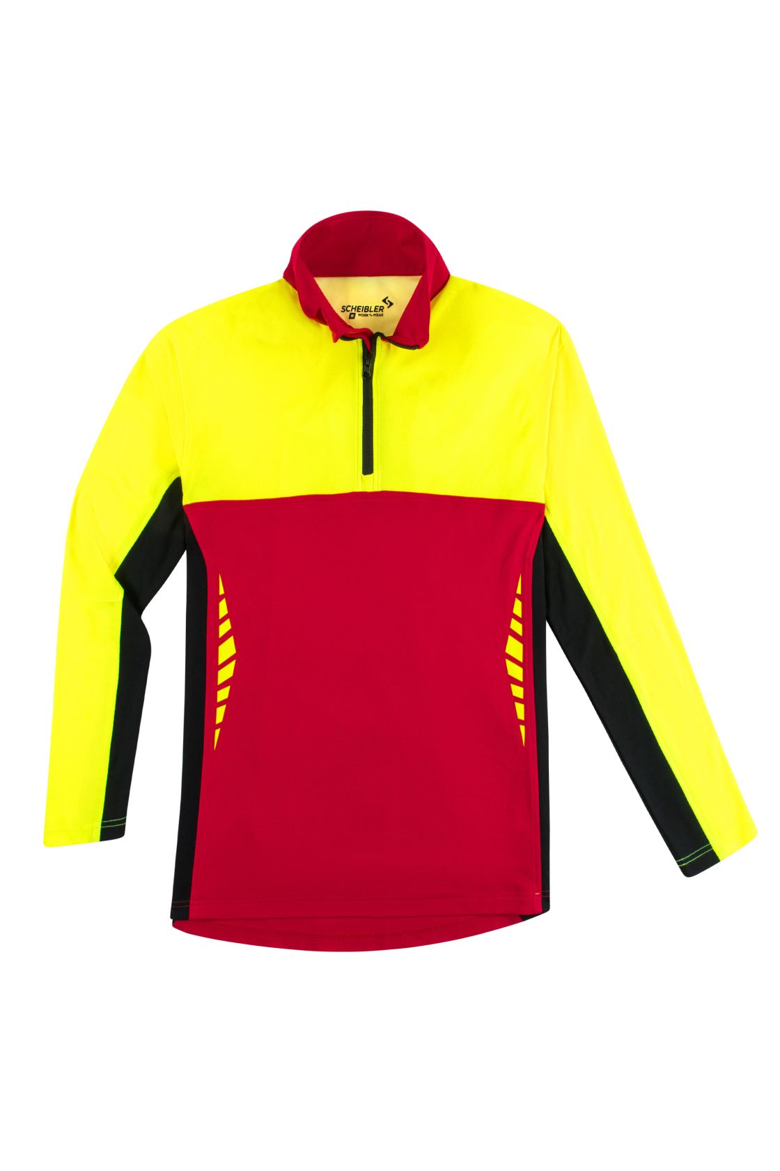 Woodcreek Forst-Shirt, rot/schwarz/gelb rot/schwarz/gelb