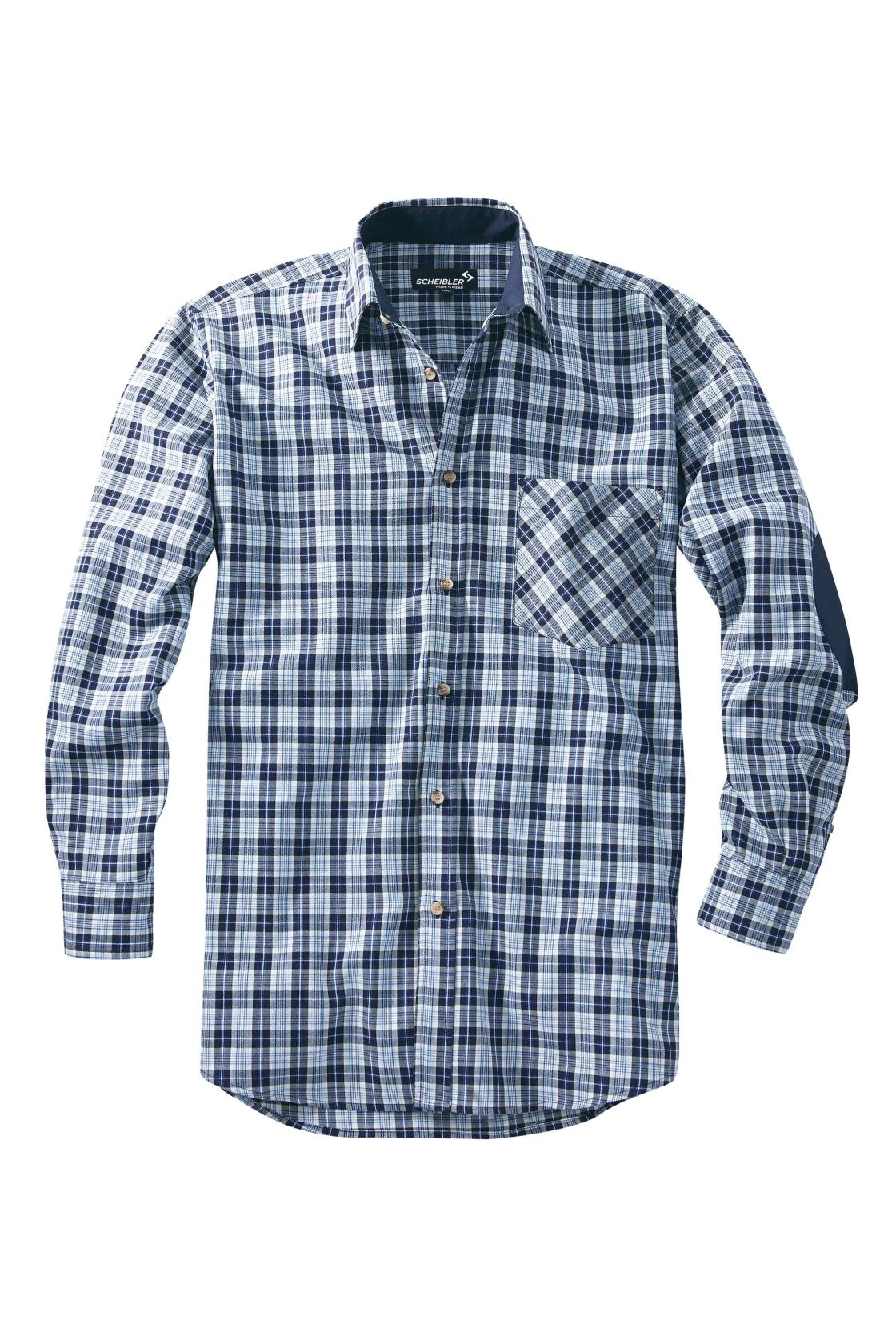Worker Hemd, blau/weiß-kariert blau/weiß-kariert