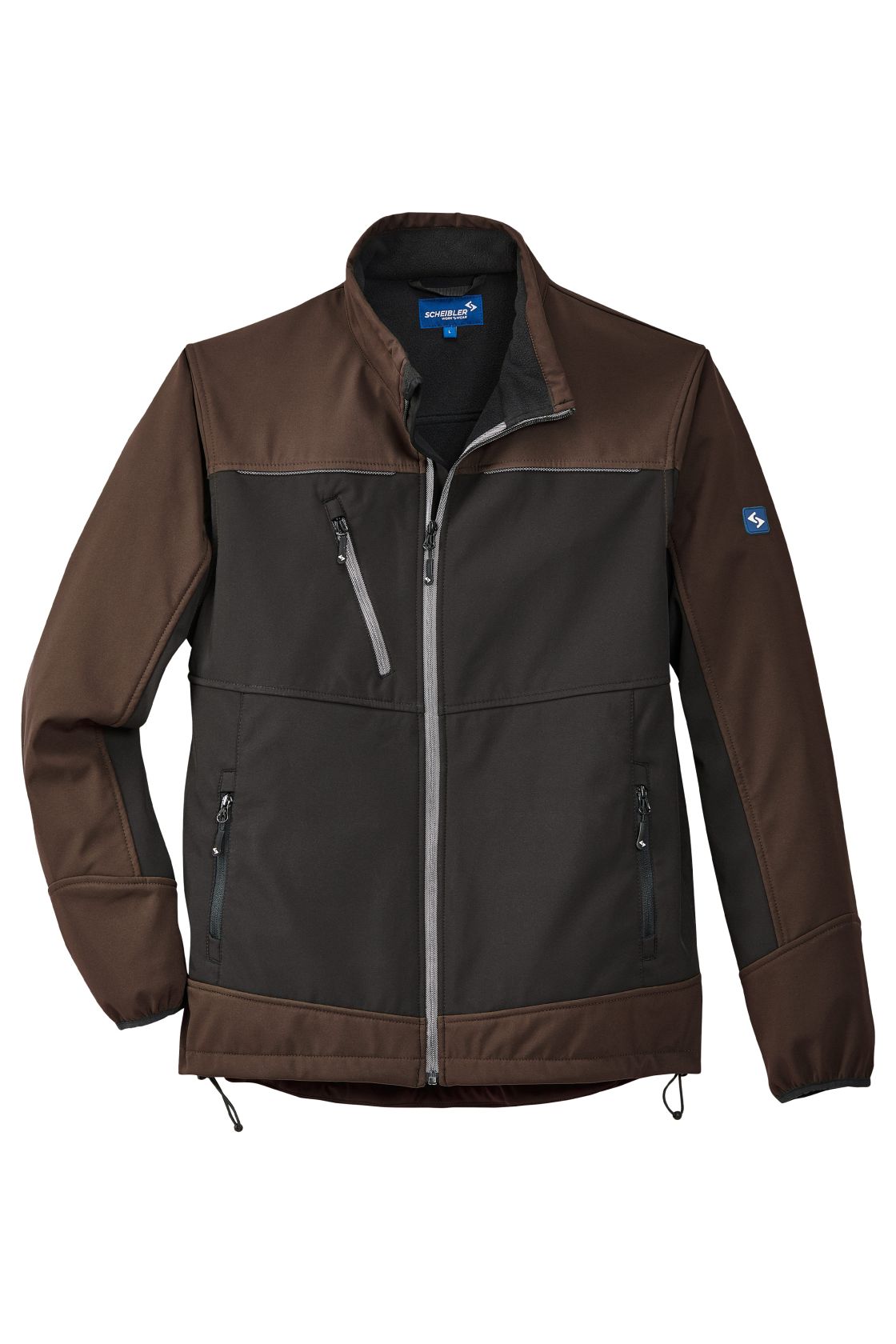 Active Softshelljacke, braun/schwarz braun/schwarz