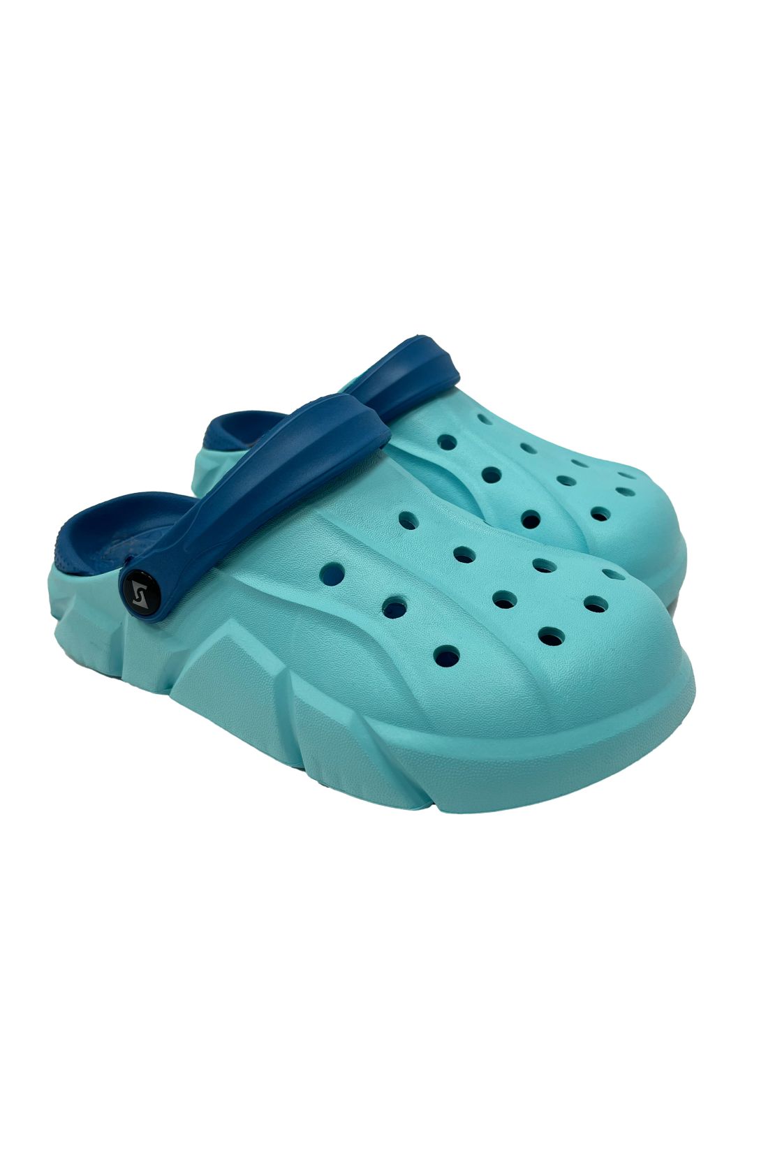 Damen Clog Markelo, hellblau/azur hellblau/azur