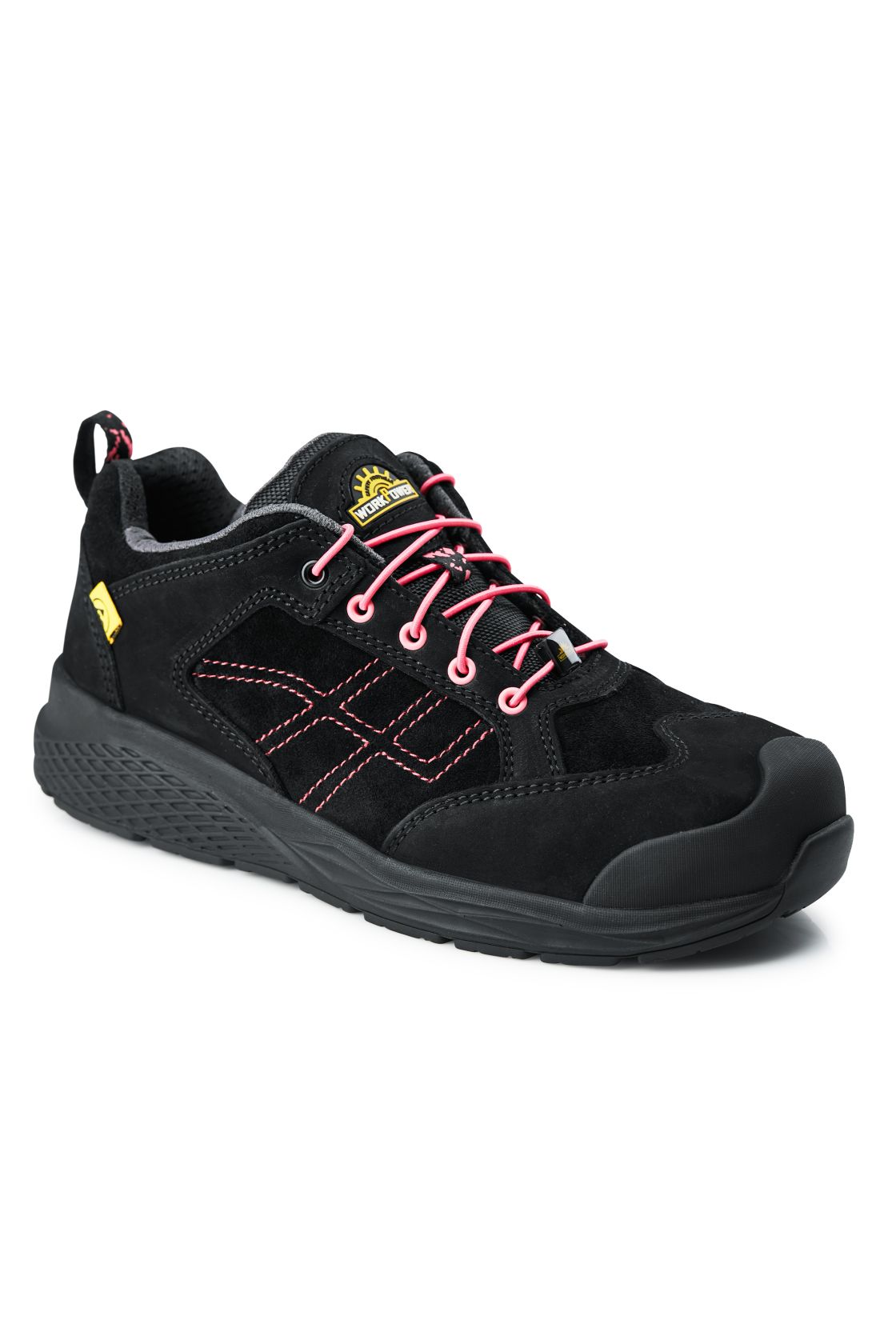 Sicherheitshalbschuh S3 Marina, schwarz/pink schwarz/pink