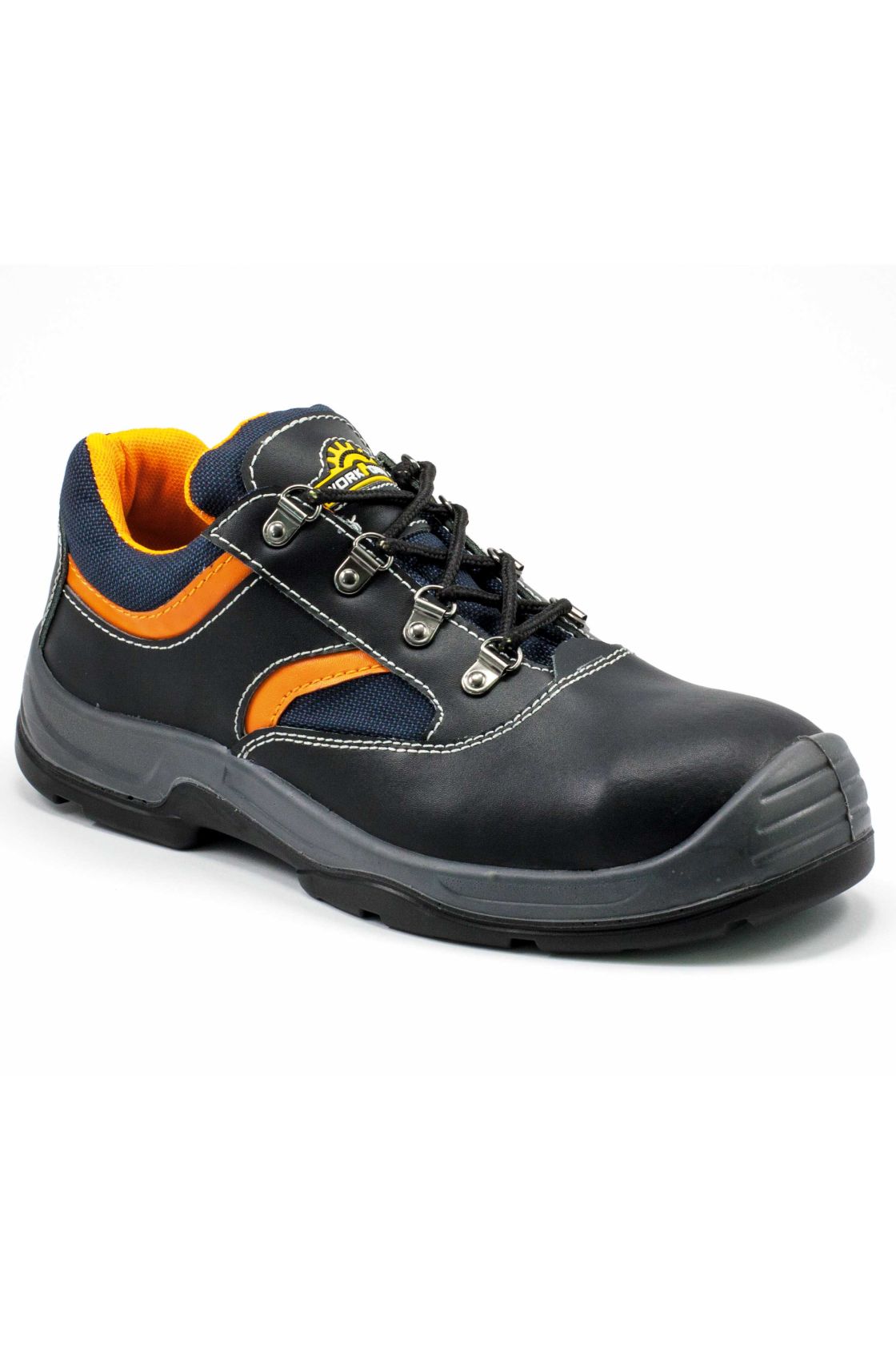 Sicherheitshalbschuh S3 Nabor, schwarz/orange schwarz/orange