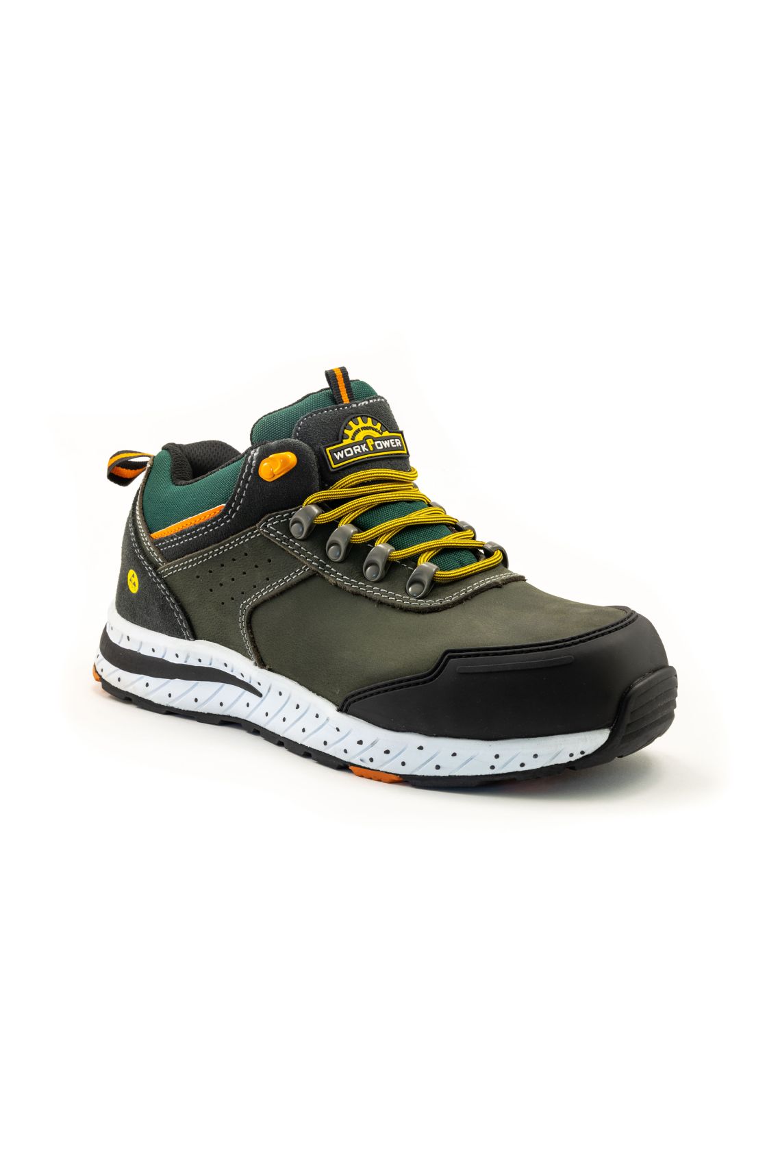 Sicherheitshalbschuh S3 Tann, dunkelgrau/orange dunkelgrau/orange