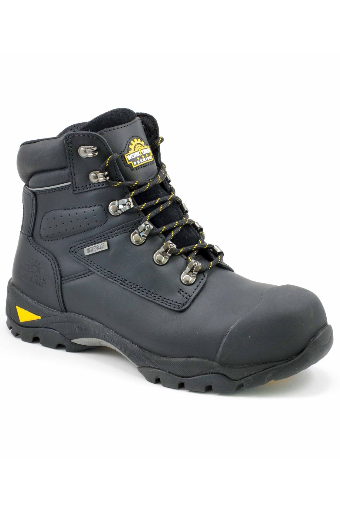 Sicherheitsstiefel S3 Zwaag, schwarz schwarz