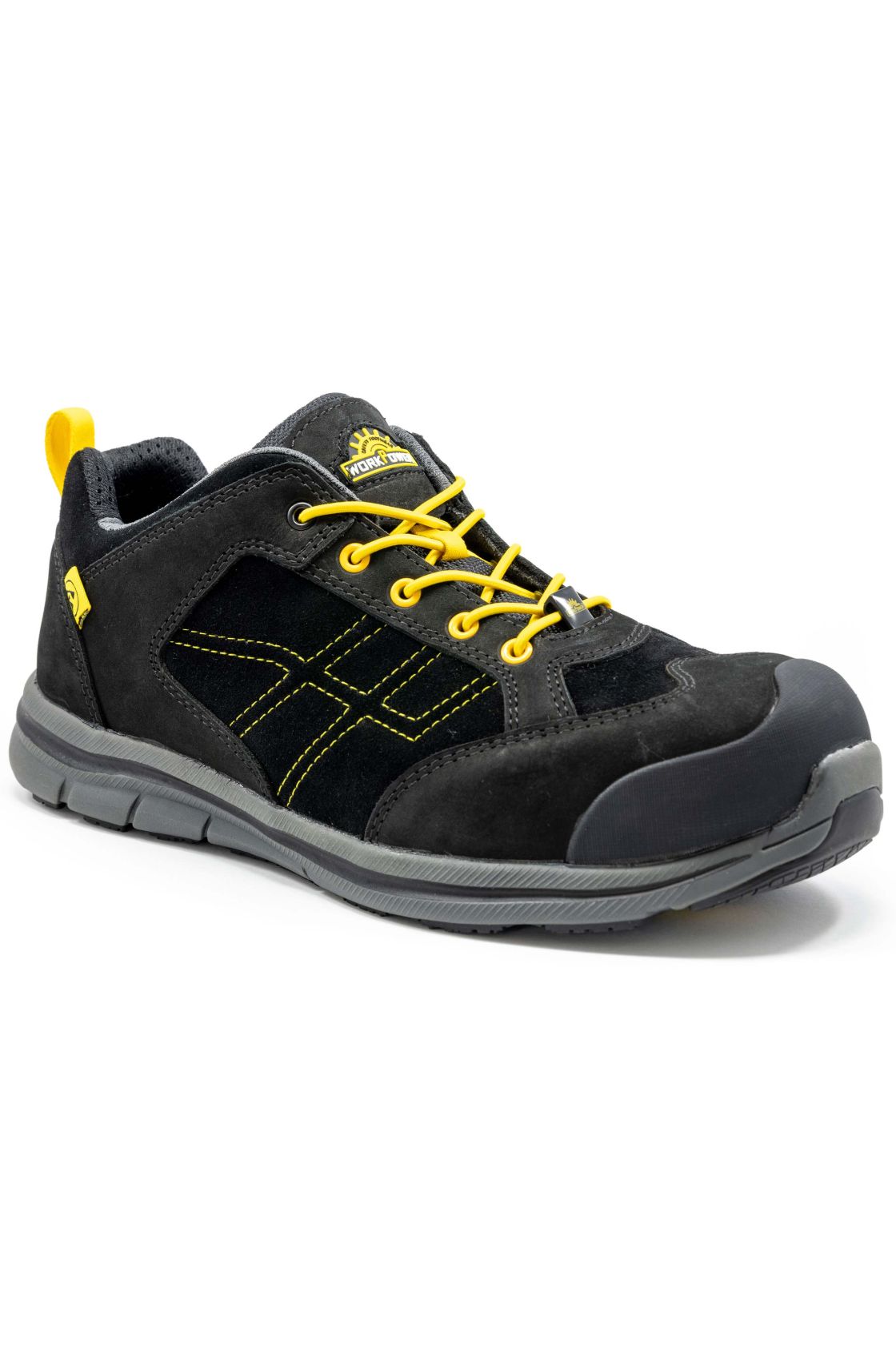 Sicherheitshalbschuh S3 Jagon, schwarz schwarz