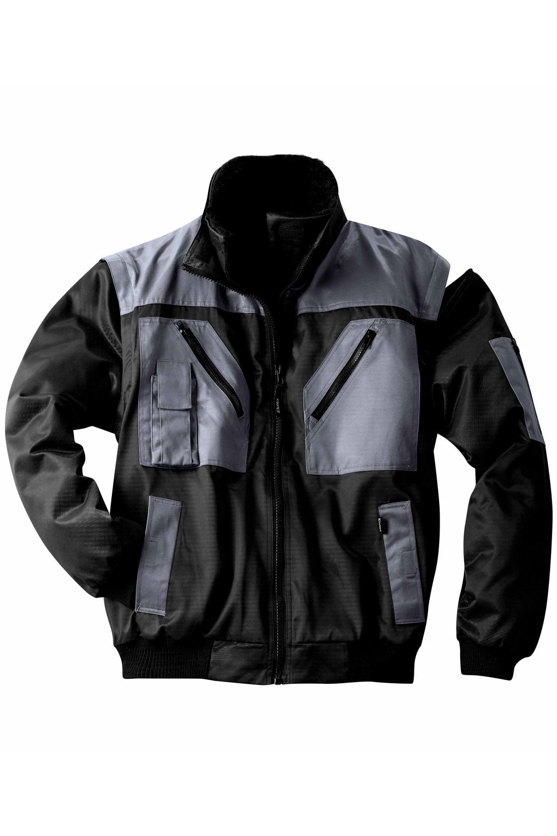 4 in 1-Pilotenblouson Nevada, schwarz/grau schwarz/grau