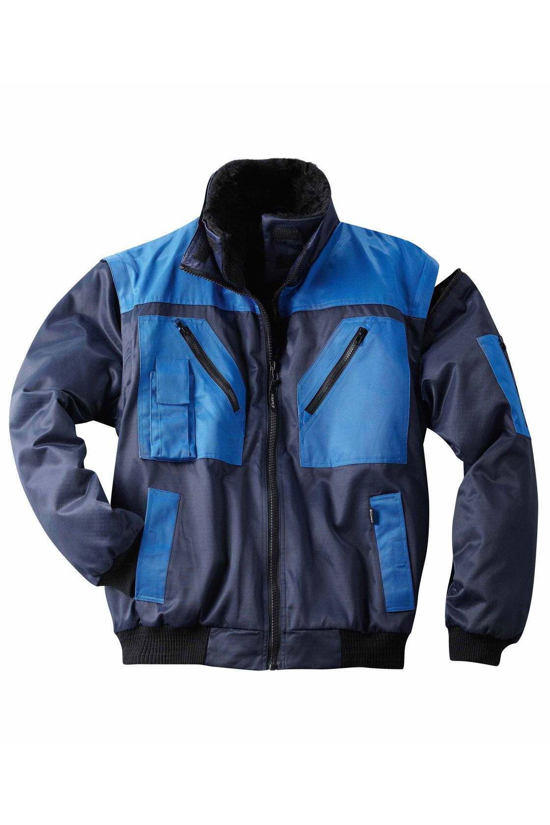 4 in 1-Pilotenblouson Nevada, navy/royalblau navy/royalblau