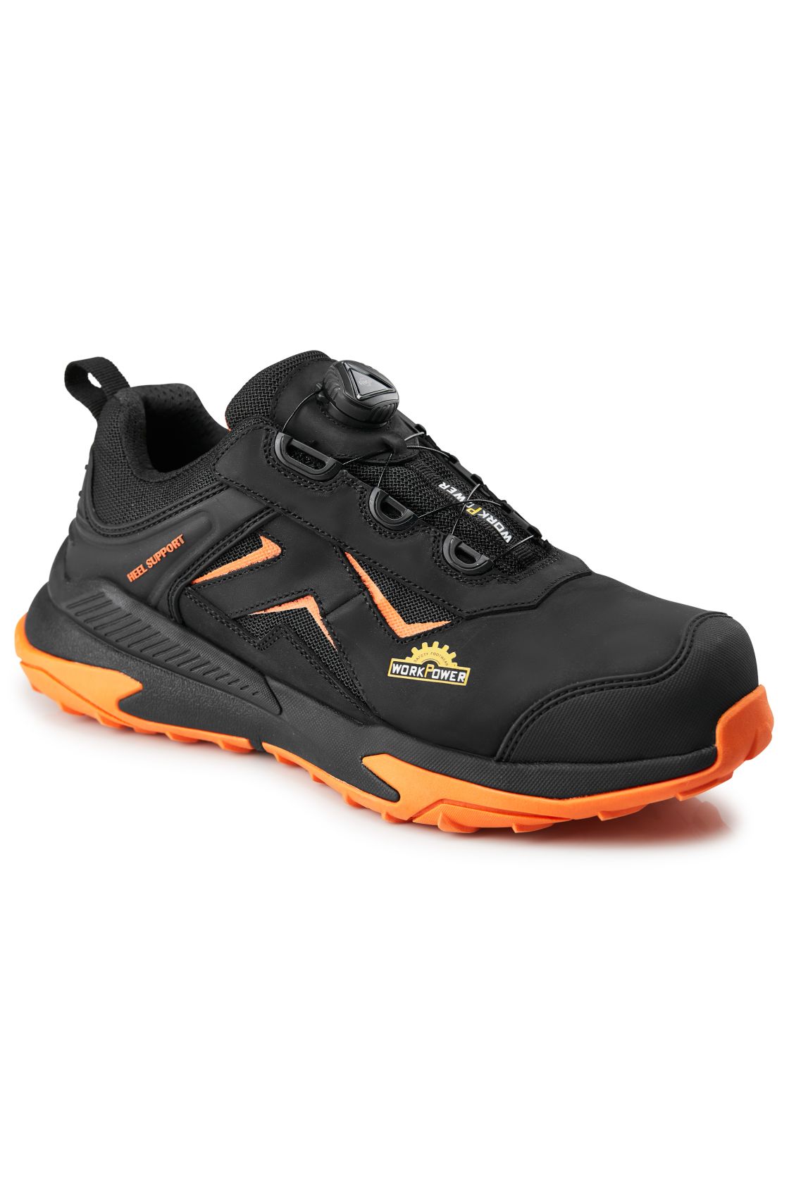 Sicherheitshalbschuh S3 Milan, schwarz/orange schwarz/orange