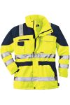 Warnschutz-Parka Safety Plus, gelb/navy gelb/navy