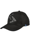 Expansible Baseball Cap, schwarz, schwarz