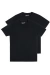 Doppelpack T-Shirt, schwarz schwarz