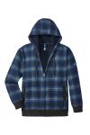 Thermojacke Curris, blau/grau-kariert blau/grau-kariert