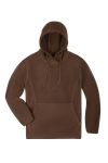 Fleecehoodie Buchhorn, braun braun
